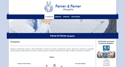 Desktop Screenshot of ferrerabogados.com